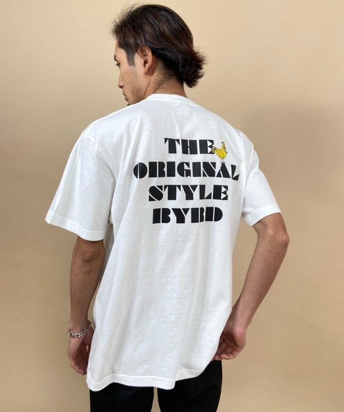 BYRD（バード）の「【ムラサキスポーツ別注】BYRD/バード 半袖Tシャツ LTD MR.バードT（Tシャツ/カットソー・メンズ・ブラック/ホワイト・M/L/XL）」の2枚目の写真