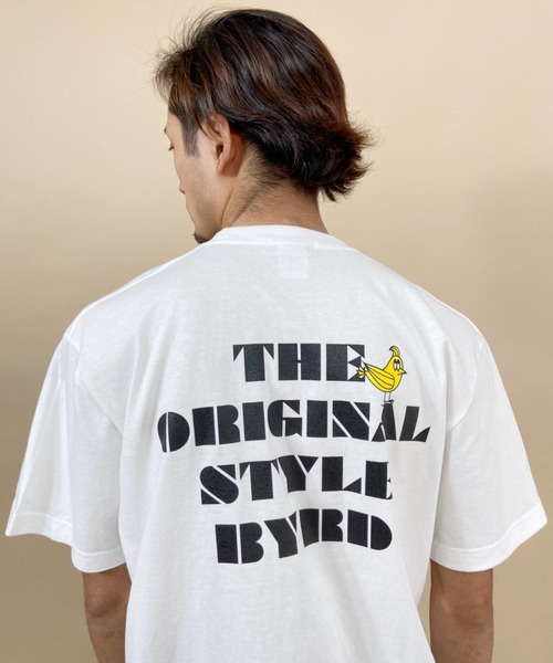 BYRD（バード）の「【ムラサキスポーツ別注】BYRD/バード 半袖Tシャツ LTD MR.バードT（Tシャツ/カットソー・メンズ・ブラック/ホワイト・M/L/XL）」の10枚目の写真