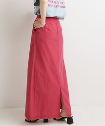 IENA | ナイロンコットントラペーズスカート◆(スカート)