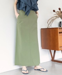 IENA | ナイロンコットントラペーズスカート◆(スカート)