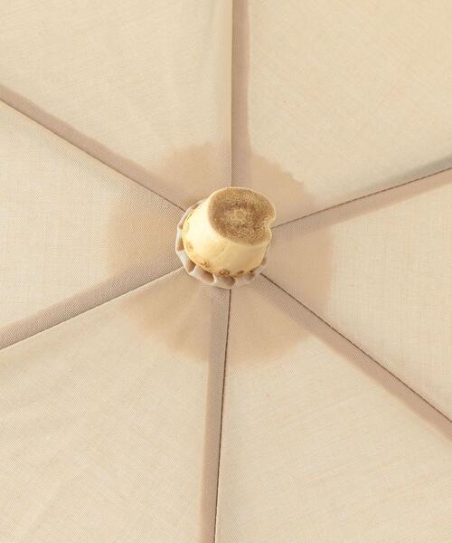 green label relaxing(グリーンレーベルリラクシング)の「CS バンブーハンドル 折りたたみ 日傘(折りたたみ傘・レディース・ブラック/その他1・FREE)」の9枚目の写真