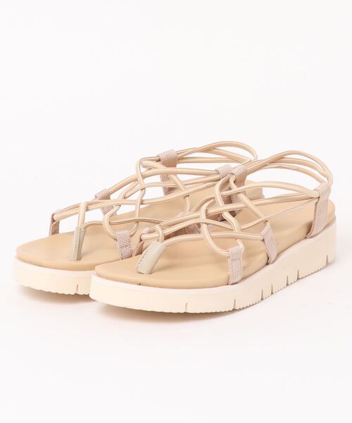 MOHI（モヒ）の「MOHI / 2492-2 / ゴムヒモスニーカーサンダル（サンダル・レディース・ダークグリーン/ブラック/アイボリー・36/39/37/40/38）」の6枚目の写真