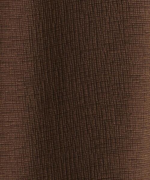 BEAUTY&YOUTH UNITED ARROWS（ビューティーアンドユースユナイテッドアローズ）の「BY スリットVネックチュニックワンピース（ワンピース・レディース・ブラウン/オフホワイト/ブラック・FREE）」の20枚目の写真