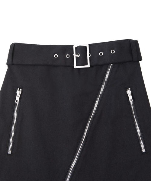 PUNYUS（プニュズ）の「ZIPミニスカート（スカート・レディース・ブラック・2/1/3/4）」の12枚目の写真