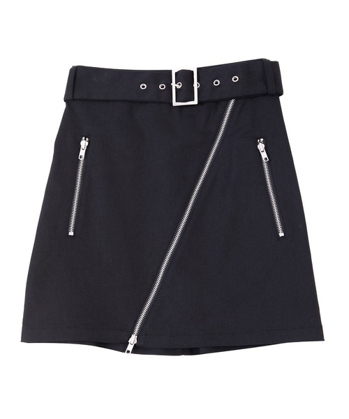 PUNYUS（プニュズ）の「ZIPミニスカート（スカート・レディース・ブラック・2/1/3/4）」の11枚目の写真