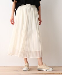 SHOO・LA・RUE | シフォン楊柳プリーツスカート(スカート)