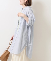 Spick & Span | ボイルストライプロングルーズシャツ◆(シャツ/ブラウス)