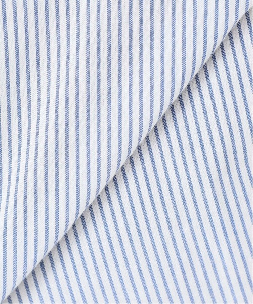 Spick & Span（スピックアンドスパン）の「ボイルストライプロングルーズシャツ◆（シャツ/ブラウス・レディース・ブラウン/ラベンダー/ブルー系その他・FREE）」の9枚目の写真