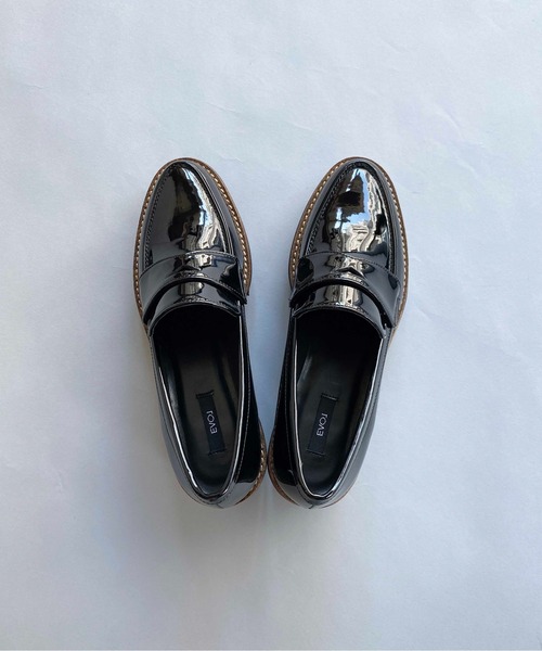 EVOL（イーボル）の「プラットフォームローファー（ローファー・レディース・ブラック・S/M/L）」の16枚目の写真