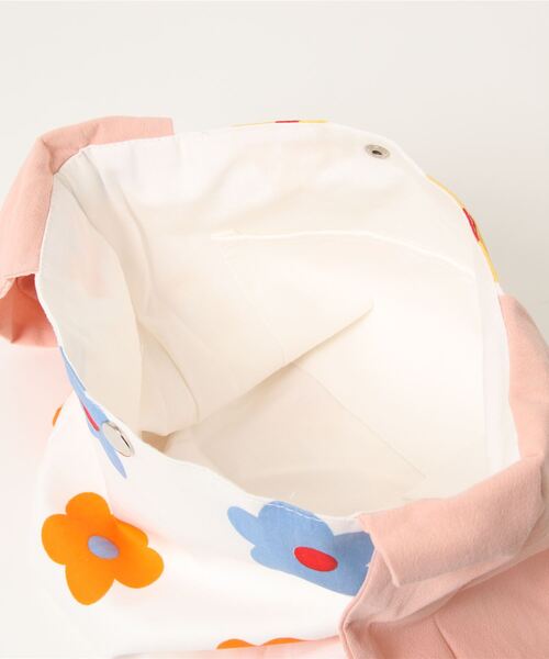 aimoha（アイモハ）の「かわいいウサギ耳弁当バッグ（エコバッグ/サブバッグ・レディース・ホワイト/ブラック/ピンク/イエロー/ブルー・FREE）」の8枚目の写真