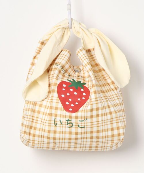 aimoha（アイモハ）の「かわいいウサギ耳弁当バッグ（エコバッグ/サブバッグ・レディース・ホワイト/ブラック/ピンク/イエロー/ブルー・FREE）」の20枚目の写真