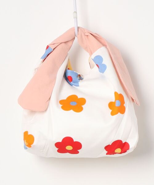 aimoha（アイモハ）の「かわいいウサギ耳弁当バッグ（エコバッグ/サブバッグ・レディース・ホワイト/ブラック/ピンク/イエロー/ブルー・FREE）」の19枚目の写真
