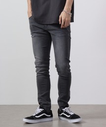 ユーズド加工 ストレッチデニムパンツ EXPECTATION