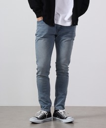 ユーズド加工 ストレッチデニムパンツ EXPECTATION