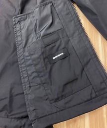 DIESEL>>G-Windor-N1 グラフィック プリント ジャケット Women's Nylon windbreaker with abstract print | Pink | Diesel