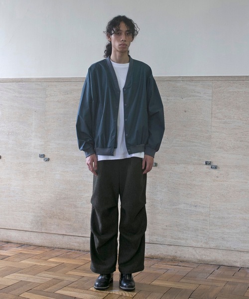 wonderland(ワンダーランド)の「SHIRTS CARDIGAN(カーディガン/ボレロ・メンズ・ブルー系/ライトカーキ・0/1/2)」の5枚目の写真