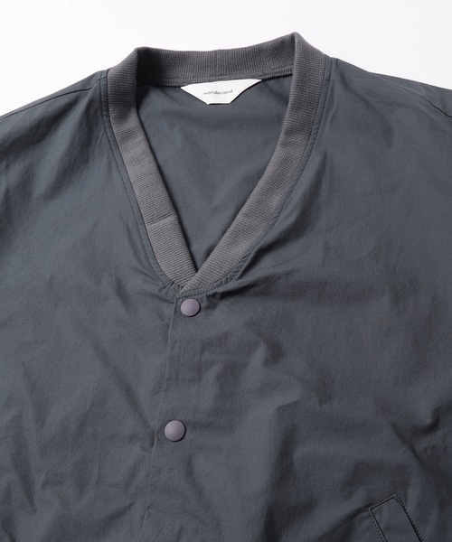wonderland(ワンダーランド)の「SHIRTS CARDIGAN(カーディガン/ボレロ・メンズ・ブルー系/ライトカーキ・0/1/2)」の3枚目の写真