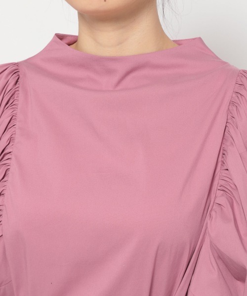 JEANASIS（ジーナシス）の「ソデボリュームコードブラウス/958378（シャツ/ブラウス・レディース・ホワイト/ブラック/ピンク・FREE）」の20枚目の写真