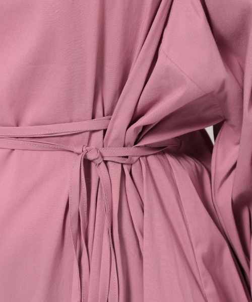 JEANASIS（ジーナシス）の「ソデボリュームコードブラウス/958378（シャツ/ブラウス・レディース・ホワイト/ブラック/ピンク・FREE）」の9枚目の写真