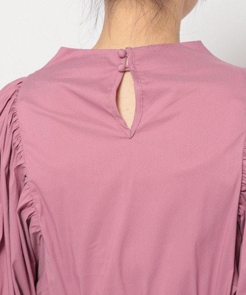 JEANASIS（ジーナシス）の「ソデボリュームコードブラウス/958378（シャツ/ブラウス・レディース・ホワイト/ブラック/ピンク・FREE）」の21枚目の写真