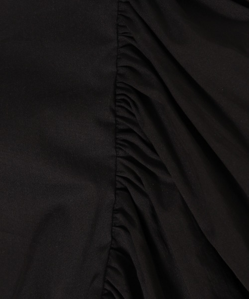 JEANASIS（ジーナシス）の「ソデボリュームコードブラウス/958378（シャツ/ブラウス・レディース・ホワイト/ブラック/ピンク・FREE）」の6枚目の写真