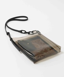 【Kiara】3セット付属ポーチ付きPVCクリアバッグ