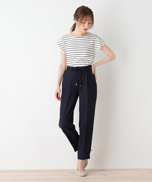 DRESKIP（ドレスキップ）の「◆重ねレ－ス袖Tシャツ（Tシャツ/カットソー・レディース・ブラック/ライトパープル/ベージュ系その他6/ブラック系2・02/03/04）」の7枚目の写真