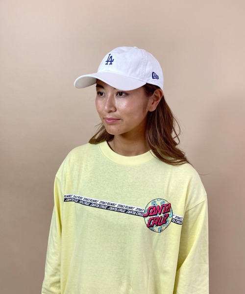 SANTA CRUZ(サンタクルーズ)の「【ムラサキスポーツ別注】SANTACRUZ/サンタクルーズ ビッグシルエット ラインテープ柄バックプリントロンT 502213432(Tシャツ/カットソー・レディース・ホワイト/ブラック/イエロー/ブラック系その他・M/L)」の16枚目の写真