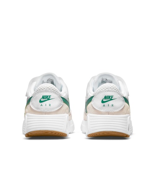 NIKE（ナイキ）の「NIKE/ナイキ  キッズ スニーカー AIRMAX SC エアマックス 軽量 ゴムひも CZ5356 104（スニーカー・キッズ・ホワイト×グリーン・22.0cm/17.0cm/18.0cm/19.0cm/20.0cm/21.0cm/19.5cm/16.5cm/17.5cm/18.5cm/20.5cm/21.5cm）」の8枚目の写真