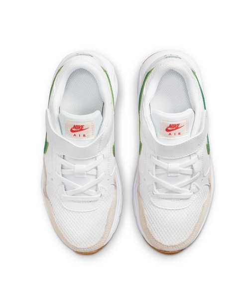 NIKE（ナイキ）の「NIKE/ナイキ  キッズ スニーカー AIRMAX SC エアマックス 軽量 ゴムひも CZ5356 104（スニーカー・キッズ・ホワイト×グリーン・22.0cm/17.0cm/18.0cm/19.0cm/20.0cm/21.0cm/19.5cm/16.5cm/17.5cm/18.5cm/20.5cm/21.5cm）」の6枚目の写真