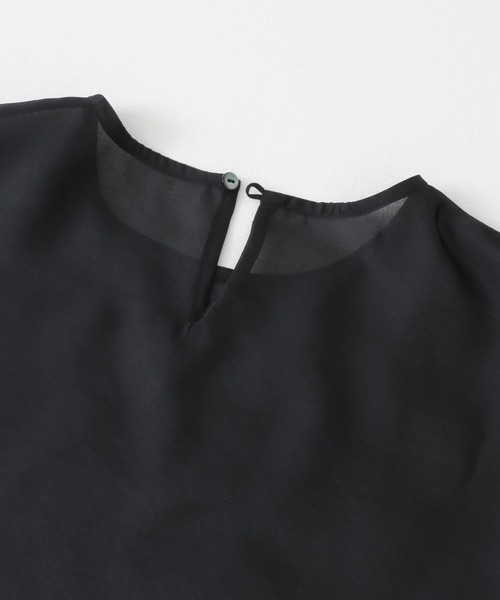 audrey and john wad（オードリーアンドジョンワッド）の「Audrey and John Wad　Long Pullover Blouse（シャツ/ブラウス・レディース・ホワイト/ブラック・FREE）」の11枚目の写真