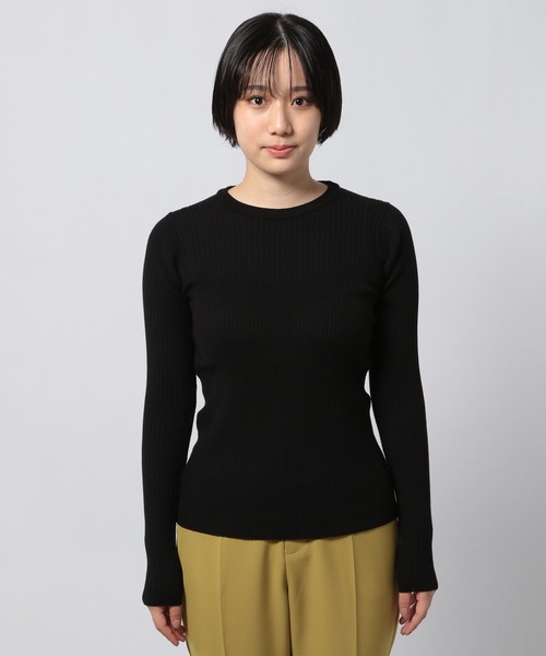 PAGEBOY（ページボーイ）の「ビスチェライクレイヤードプルオーバー（ニット/セーター・レディース・オフホワイト/ブラック/ブラウン系その他・FREE）」の10枚目の写真