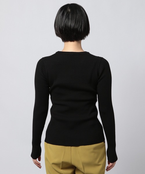 PAGEBOY（ページボーイ）の「ビスチェライクレイヤードプルオーバー（ニット/セーター・レディース・オフホワイト/ブラック/ブラウン系その他・FREE）」の11枚目の写真