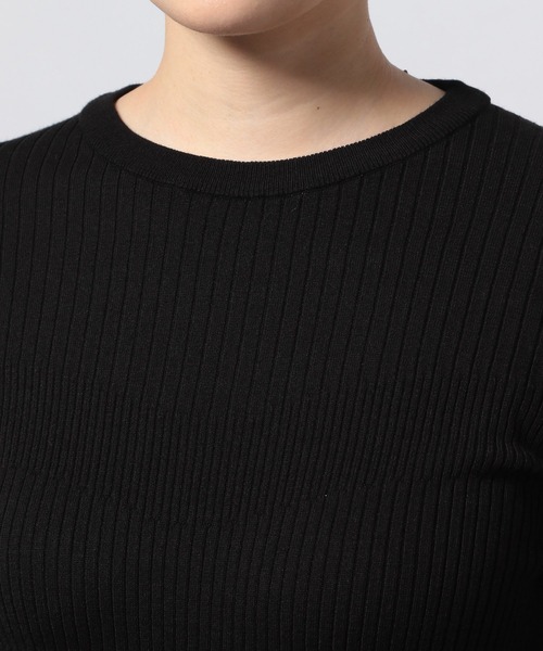 PAGEBOY（ページボーイ）の「ビスチェライクレイヤードプルオーバー（ニット/セーター・レディース・オフホワイト/ブラック/ブラウン系その他・FREE）」の9枚目の写真