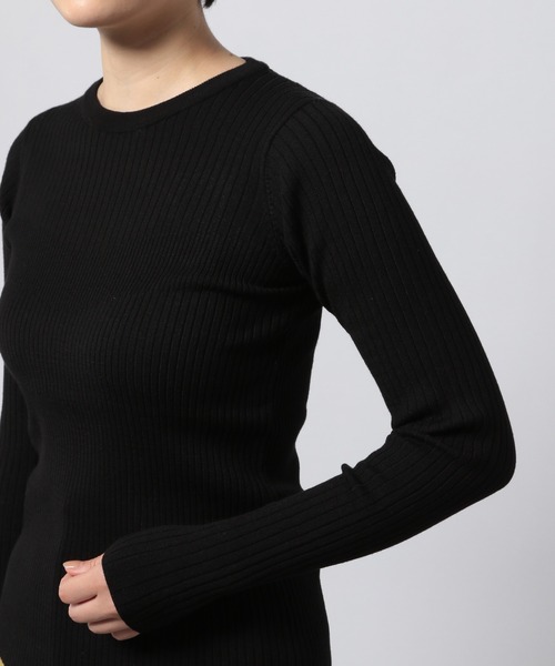 PAGEBOY（ページボーイ）の「ビスチェライクレイヤードプルオーバー（ニット/セーター・レディース・オフホワイト/ブラック/ブラウン系その他・FREE）」の13枚目の写真