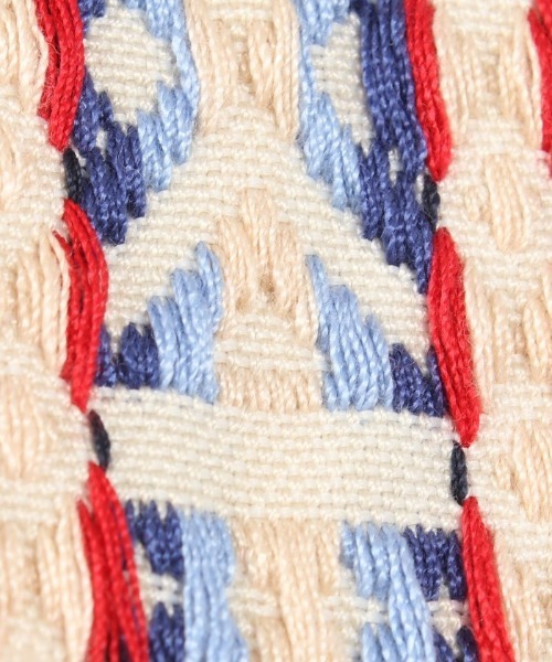 Simplicite（サンプリシテ）の「《追加》チロリアンリングベルト（ベルト・レディース・ネイビー/アイボリー/ブルー系その他/バーガンディー・FREE）」の12枚目の写真