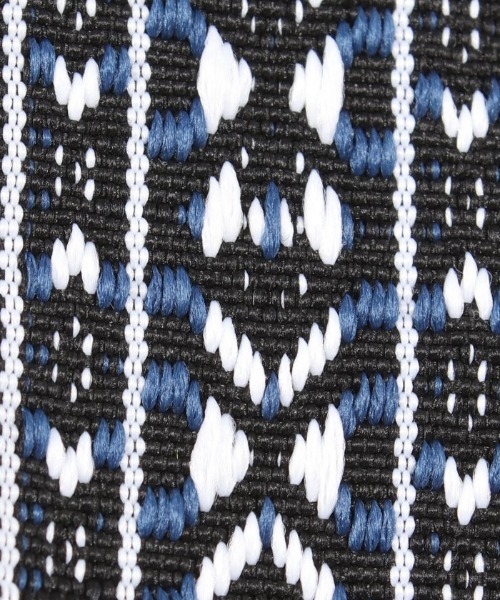 Simplicite（サンプリシテ）の「《追加》チロリアンリングベルト（ベルト・レディース・ネイビー/アイボリー/ブルー系その他/バーガンディー・FREE）」の6枚目の写真