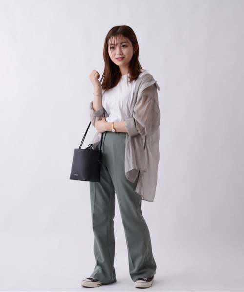 Actually（アクチュアリー）の「バケツ型 軽量 ショルダー（ショルダーバッグ・レディース・ブラック・フリー）」の8枚目の写真