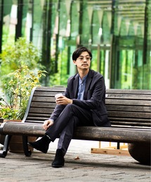 417 EDIFICE | ◆【ジャケット+パンツの2点セット】4WAYダブルクロス スペシャルセットアップ(セットアップ)