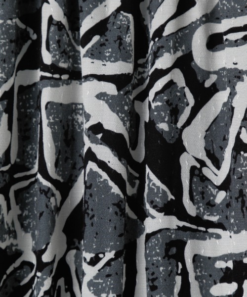 LOWRYS FARM（ローリーズファーム）の「トライアングルスカート　228826（スカート・レディース・ブラック/ベージュ・FREE）」の8枚目の写真