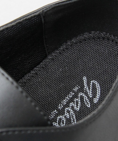 glabella（グラベラ）の「厚底 タンクソール アンティークバックル モンクストラップシューズ / フェイクレザー スリッポン（ドレスシューズ・メンズ・ブラック・S/M/L）」の16枚目の写真