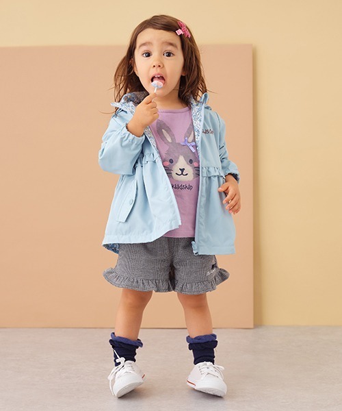 kladskap(クレードスコープ)の「ロゴ刺しゅうキュロット(その他パンツ・キッズ・グレー・120cm/100cm/110cm/90cm)」の10枚目の写真