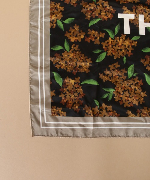 Samantha Thavasa（サマンサタバサ）の「【金木犀シリーズ】スカーフ（バンダナ/スカーフ・レディース・ブラック・FREE）」の2枚目の写真