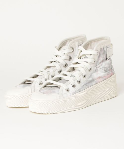 adidas(アディダス)の「adidas NIZZA PARLEY / アディダス ニッツア パーレー(スニーカー・レディース・ホワイト・23.5cm/24.5cm/26.5cm/27.5cm/28.5cm/24.0cm/25.0cm/26.0cm/27.0cm/28.0cm/23.0cm)」の2枚目の写真