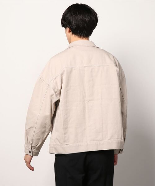 Dickies（ディッキーズ）の「【Dickies/ディッキーズ】 オーバーサイズ ワークジャケット/ カバーオール（ブルゾン・メンズ・ブラック/ベージュ/オフホワイト・M/L/XL）」の11枚目の写真