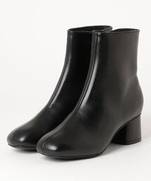 NUOVO ヌオーヴォ SQ ROUND BOOT 5 スクエア ラウンド ブーツ 5 NE80156 BLACK