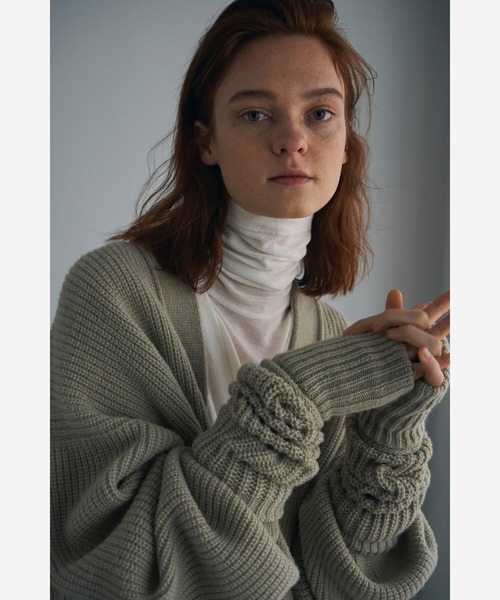 UNFIL（アンフィル）の「【unfil】メリノジャージー タートルネックT