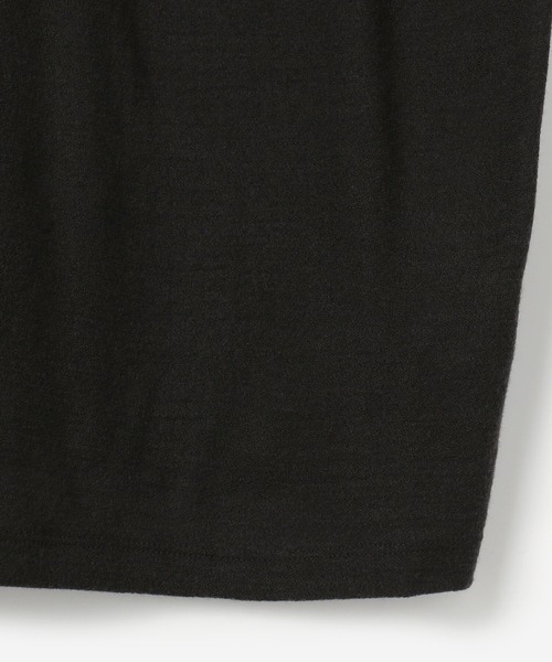 UNFIL(アンフィル)の「【unfil】メリノジャージー タートルネックTシャツ WOMEN(ニット/セーター・レディース・チャコール/オレンジ/オフホワイト・0)」の16枚目の写真