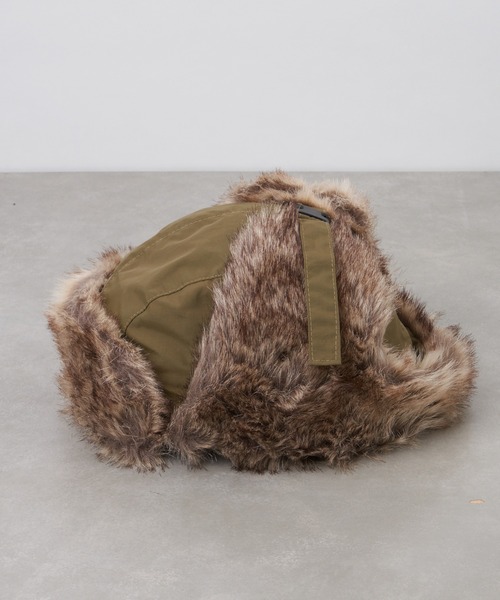 CIAOPANIC TYPY（チャオパニックティピー）の「フライトハット（ハット・レディース・ブラック/カーキ・ONE SIZE）」の18枚目の写真