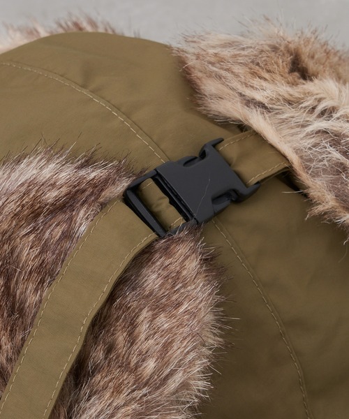 CIAOPANIC TYPY（チャオパニックティピー）の「フライトハット（ハット・レディース・ブラック/カーキ・ONE SIZE）」の12枚目の写真